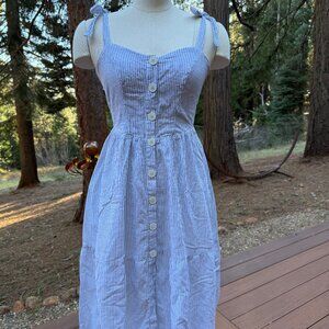 Urban Outfitters Button Down Midi Dress